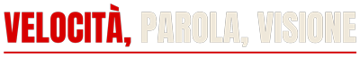 logo Velocità, parola, visione - negativo